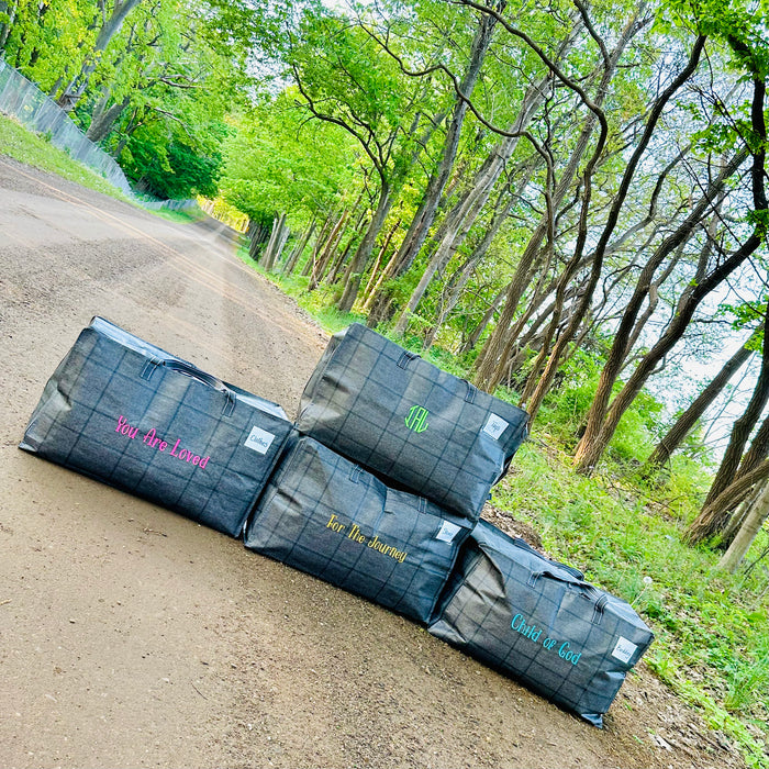 Custom Adopt A Bag Embroidered Monogrammed