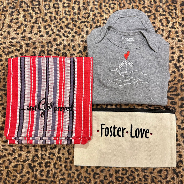 Boutique Baby Newborn 3 Pc Gift Set Hands Feet