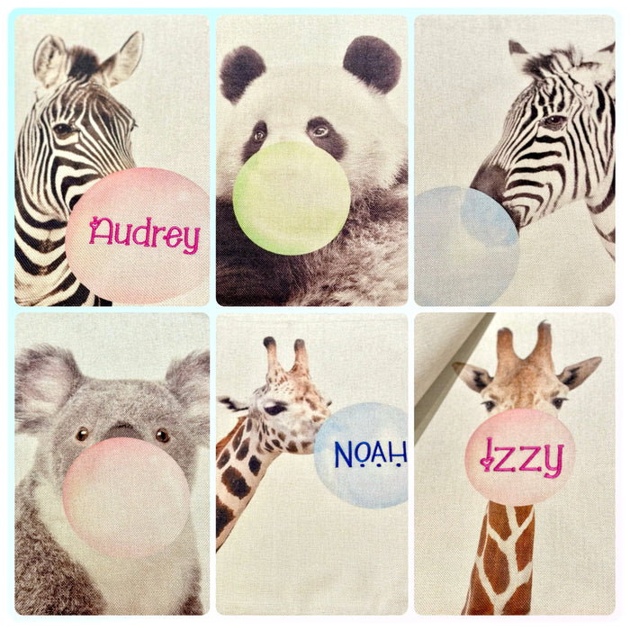 Pillow Cover 18” Pink Bubble Gum Koala Bear Animal Pillow