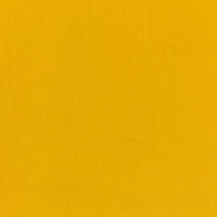 Cotton Fabric HY Solid Yellow Gold Mustard