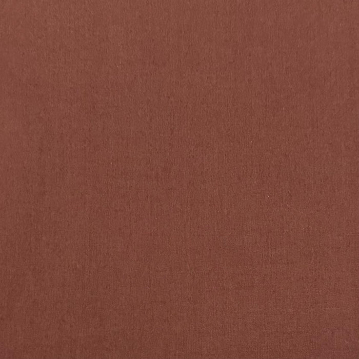Cotton Fabric HY Solid Color Brown Hot Cocoa