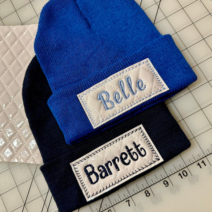 Custom Kids Embroidered Beanie Winter Hats