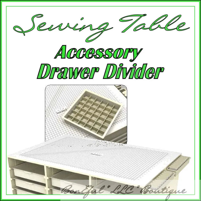 The Drawer Divider Block Sewing CRAFT Room Table Organizer