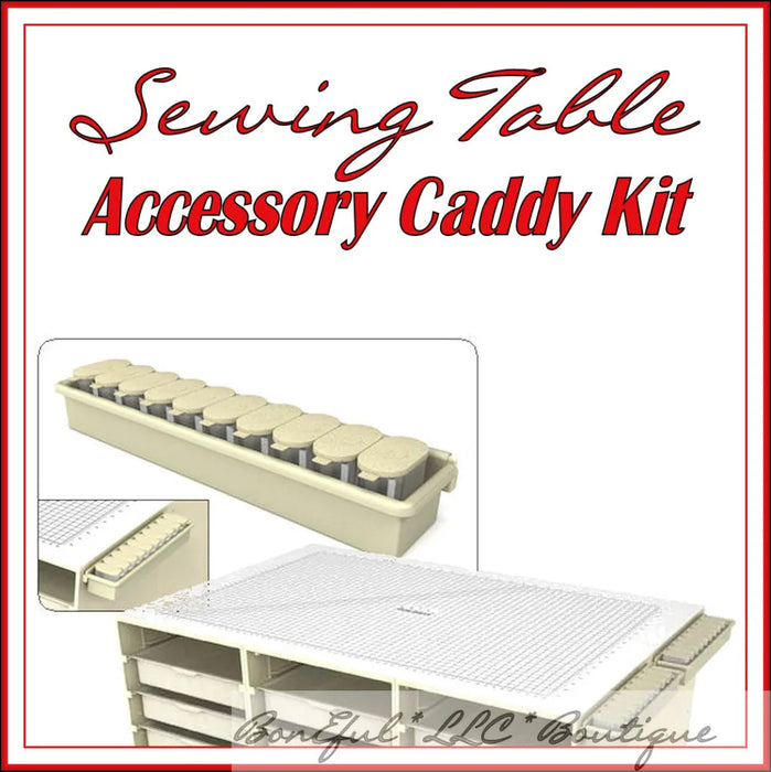 The Storage Caddy Sewing CRAFT Room Organizer Table Kit